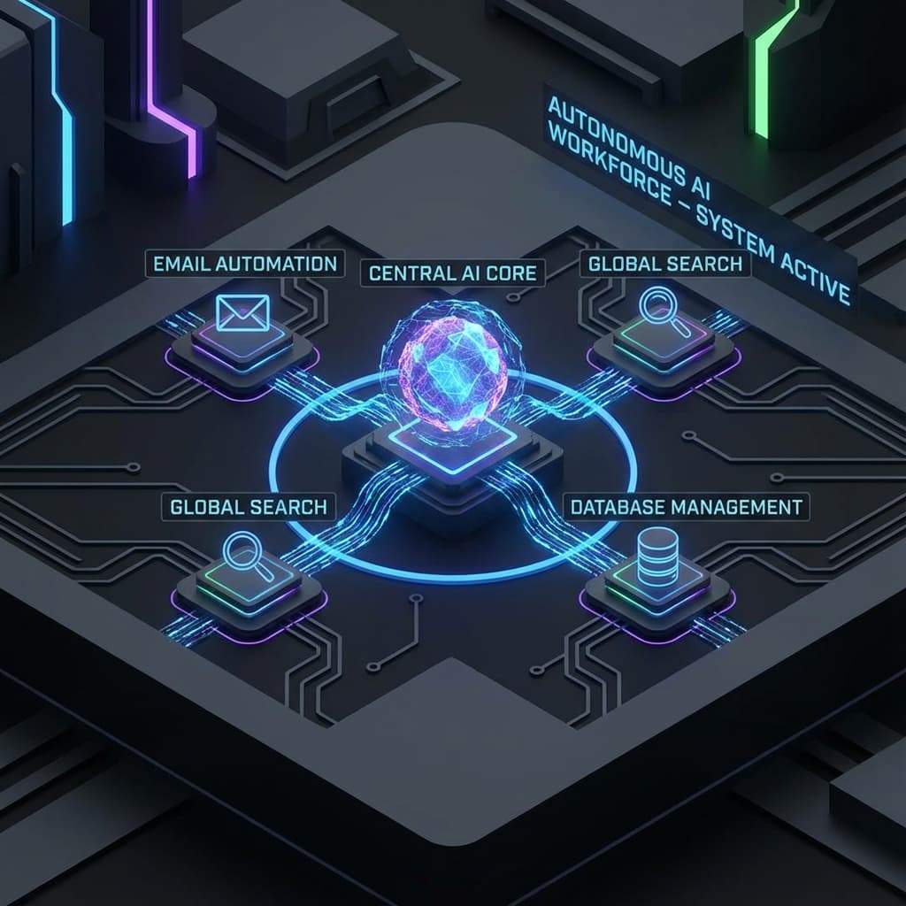 Typical India Agent Stack: WhatsApp, Zoho/CRM, & Email